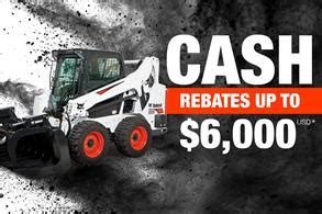 bobcat skid-steer rebates|Special Offers .